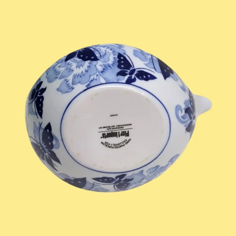 Pier 1 teapot butterfly